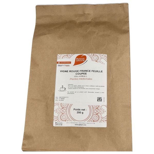 Iphym Vigne Rouge France Feuille Coupe 250 G