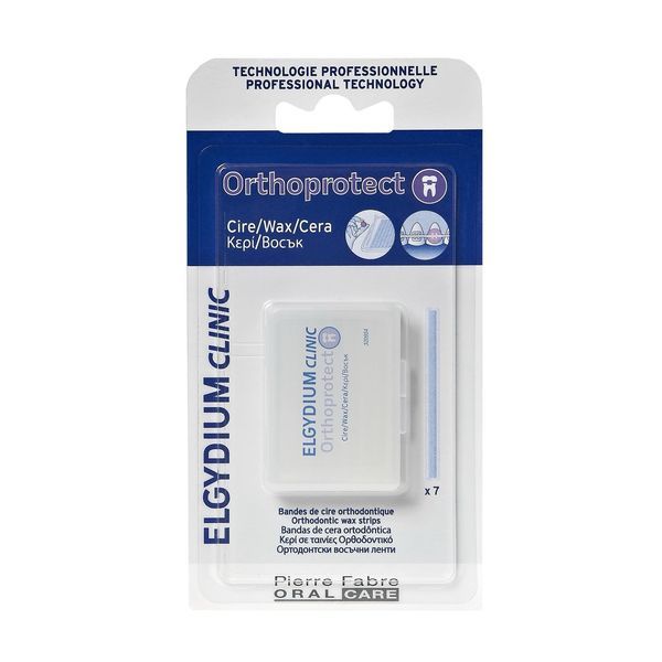 Elgydium Orthoprotect Bandes De Cire Orthodontiques X7