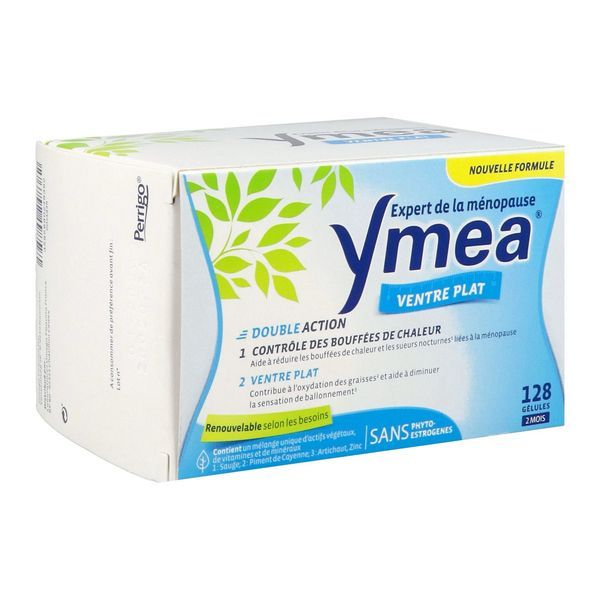 YMEA VENTRE PLAT BT 128 GELULE