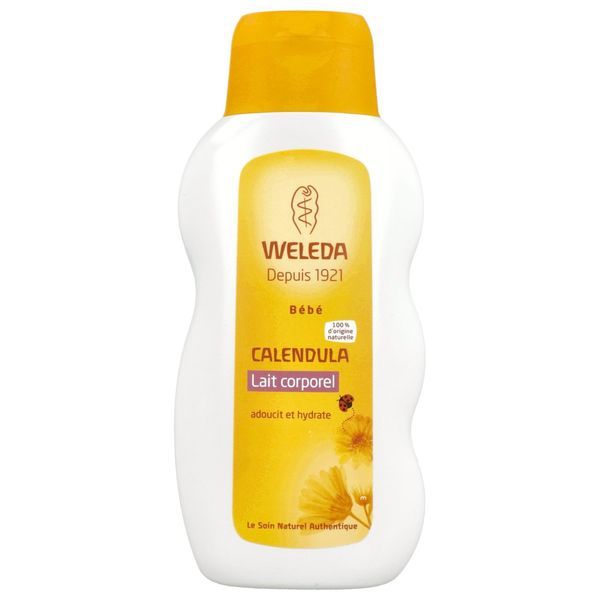 WELEDA BABY CALENDULA LAIT CORPOREL Lait corporel au calendula bio, fl 200 ml