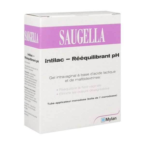 Saugella Intilac Rééquilibrant pH 7 Monodoses de 5 ml