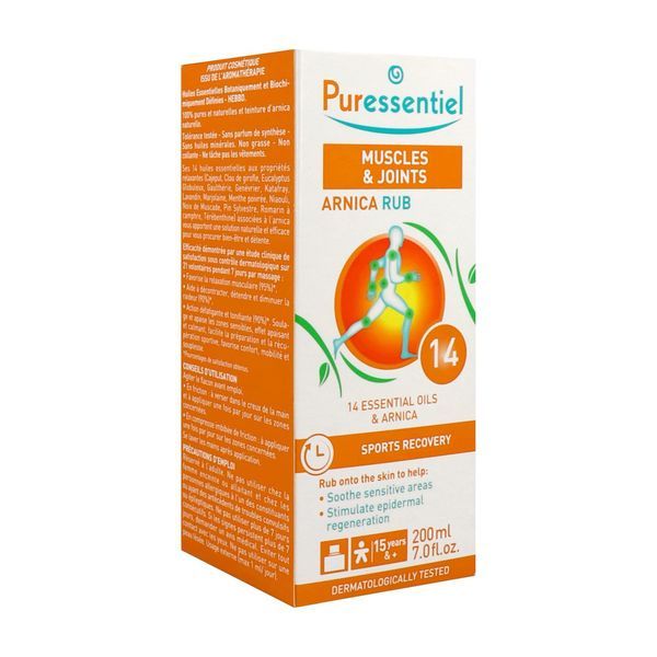 PURESSENTIEL FRICTION ARNICA HUILE FLACON 200 ML 1