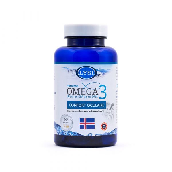 Lysi Omega 3 Confort oculaire - 60 gélules