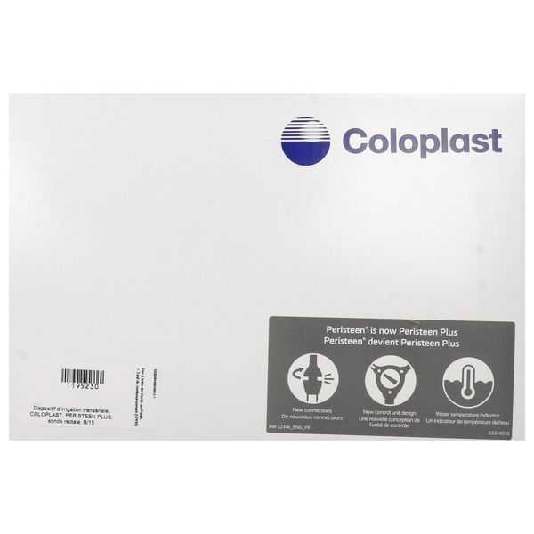 PERISTEEN PLUS IRRIGATION TRANSANALE SONDE RECTALE Sonde rectale à ballonnet standard, autolubrifiée, bt 15