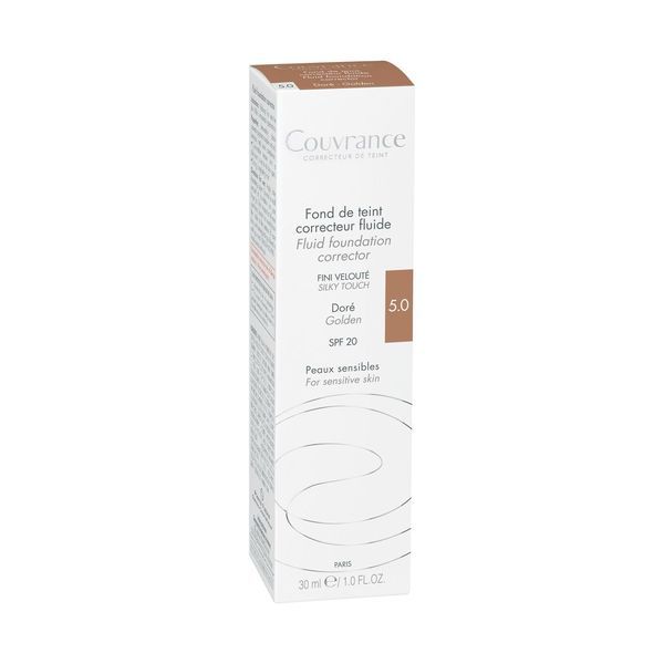 Avene Couvrance Fond De Teint Fluide Dore Creme Tube 30 Ml 1