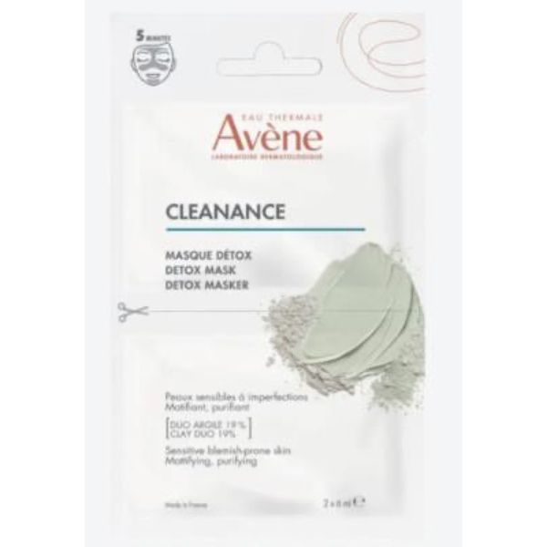 CLEANANCE MASQUE DETOX Masque détox, unidose, sachet 2
