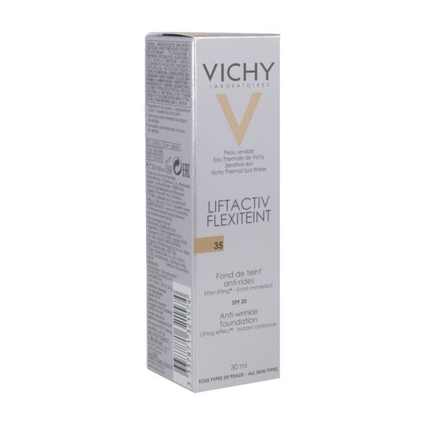 LIFTACTIV FLEXITEINT Fond de teint fluide antiride, SPF 20, n° 35, sand, fl 30 ml