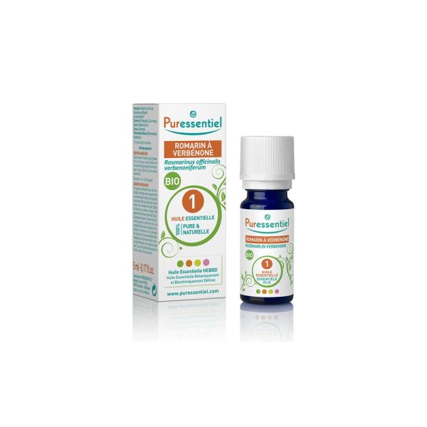 Puressentiel Huile Essentielle Bio Romarin A Verbenone Liquide Flacon 5 Ml 1