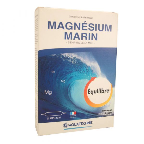Aquatechnie Magnesium Marin - boite 20 ampoules