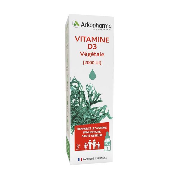 Arkofluides Vit D3 Lichen 15Ml