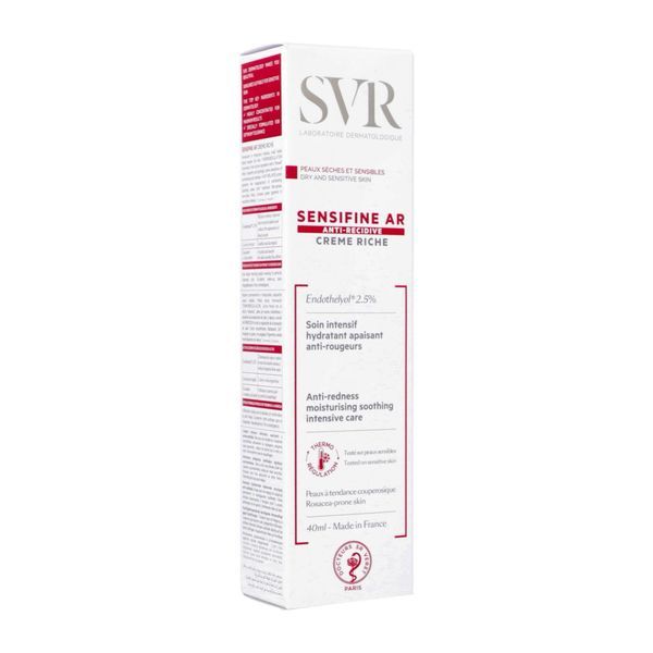 Svr Sensifine Ar Creme Riche Soin Intensif Anti-Rougeurs 40Ml