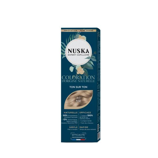Nuska Coloration n°8 blond clair - 80 ml