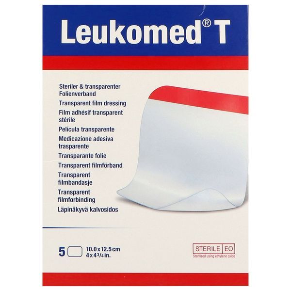 LEUKOMED T Pansement film stérile, adhésif, 10 cm x 12,5 cm (ref. 72381-20), bt 5
