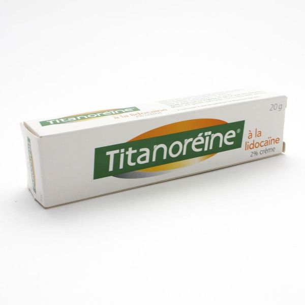Titanoreine A La Lidocaine 2 Pour Cent Creme 1 Tube(S) Aluminium Verni De 20 G