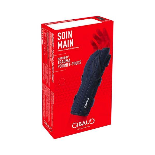 MANUGIB TRAUMA POIGNET - POUCE Orthèse de poignet pouce d'immobilisation, droit, taille 2, unité