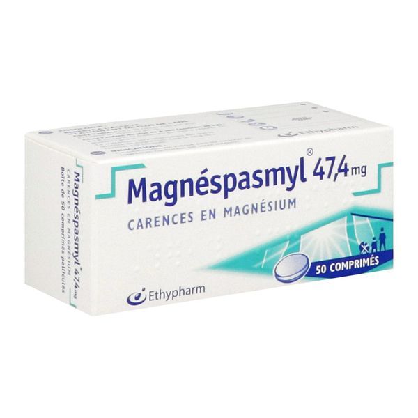 MAGNESPASMYL 47,4 MG COMPRIME PELLICULE B/50