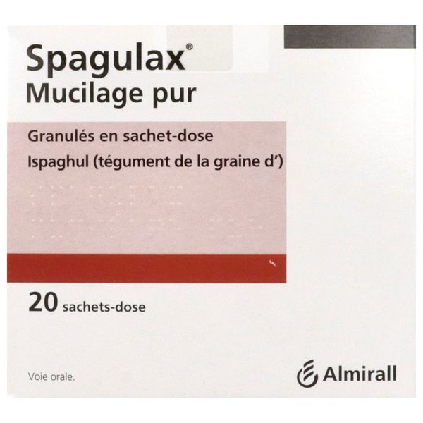 Spagulax Mucilage Pur (Ispaghule) Granules En Sachets-Dose B/20