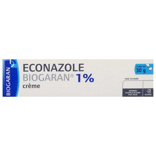 ECONAZOLE BIOGARAN Crème 1 %, tube 30 g