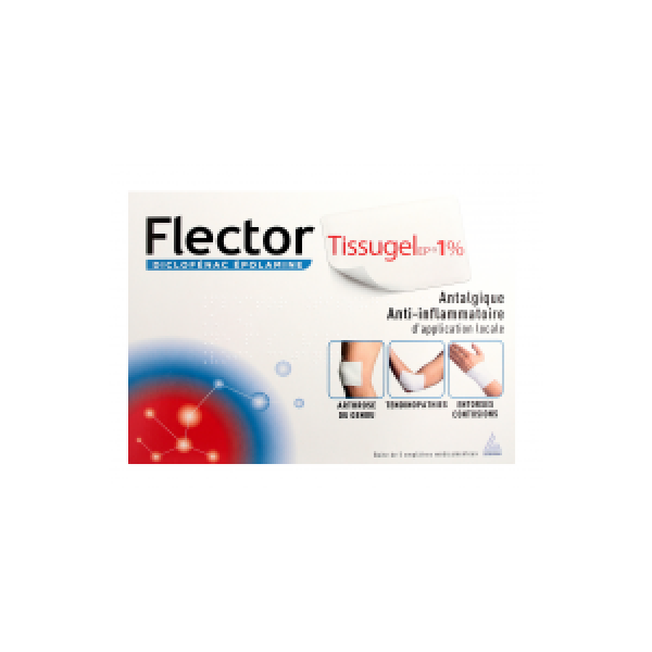 FLECTORTISSUGELEP 1% EMPLATRE MEDICAMENTEUX B/5