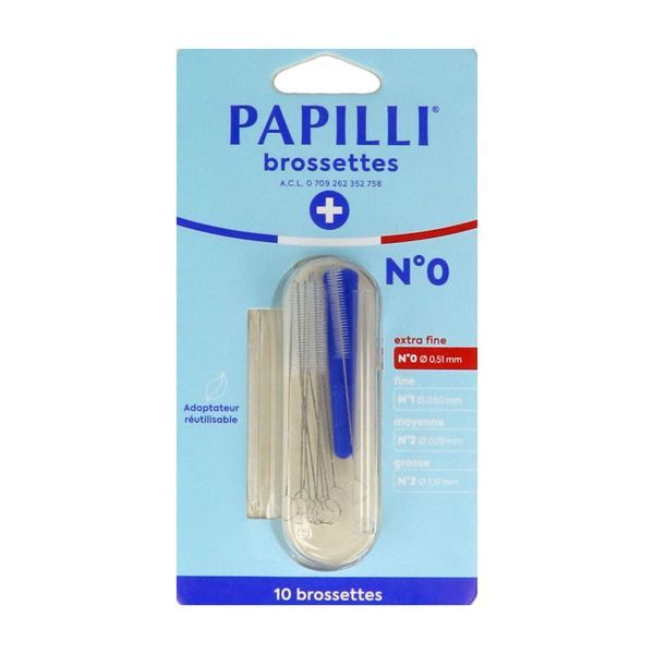 Papilli Interdentaire N 0 Brosset 10