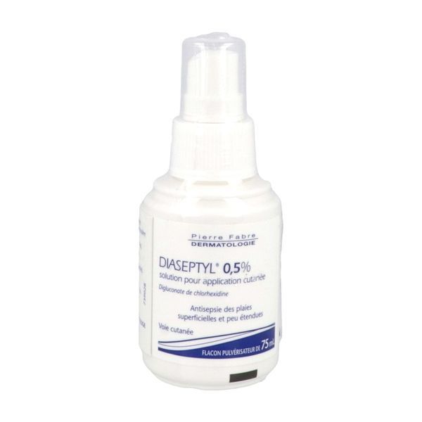 DIASEPTYL Solution pour application cutanée 0,5 %, flacon pulvérisateur 75 ml