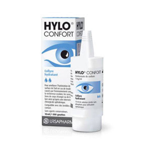 HYLOCONFORT Sol. opht hydratante pour instillation occul Flacon 10 ml (20%)