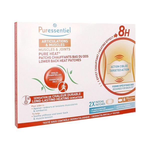 Puressentiel Articulations Et Muscles Patchs Chauffants Ceinture Lombaire 3
