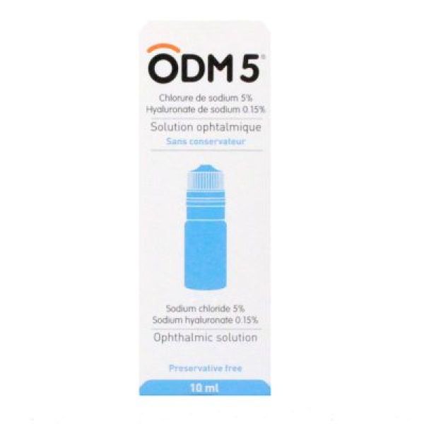 ODM 5 Solution ophtalmique pour instillation oculaire fl/10ml