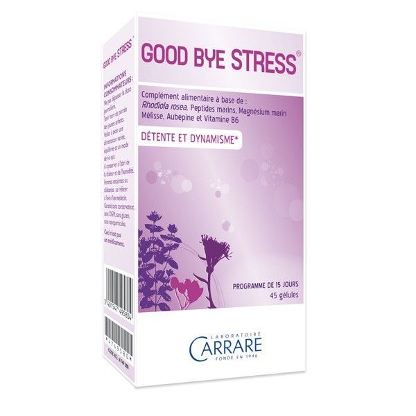 Good Bye Stress Partenaire De La Vie Active Gelule 45