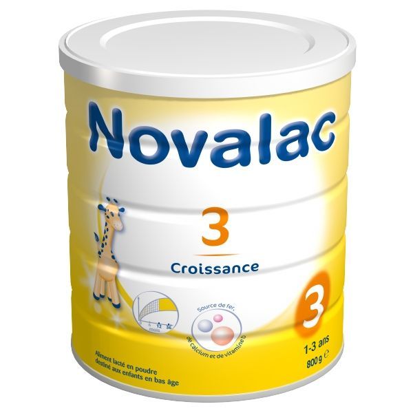 NOVALAC 3 LAIT DE CROISSANCE 800 G