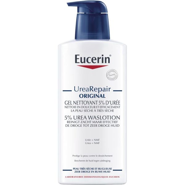 Eucerin Urearepair Plus Gel Nettoyant 5% Uree Flacon 400 Ml 1