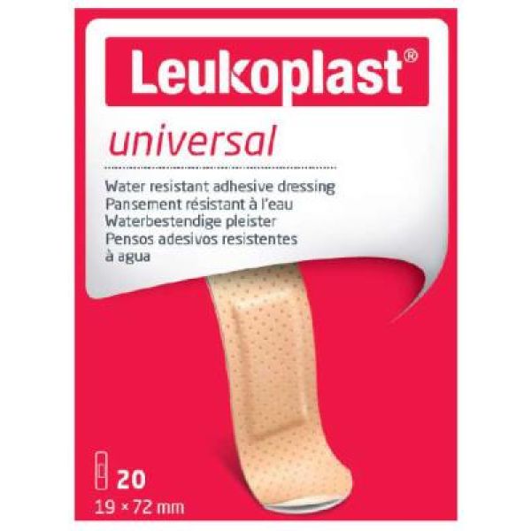 Leukoplast Universal Predecoupe Pansement 7,2*1,9 Cm 20