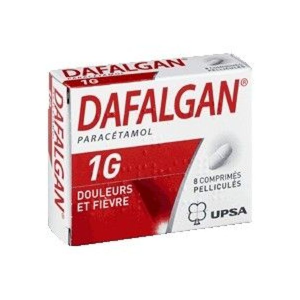 Dafalgan 1000 Mg (Paracetamol) Comprimes Pellicules B/8