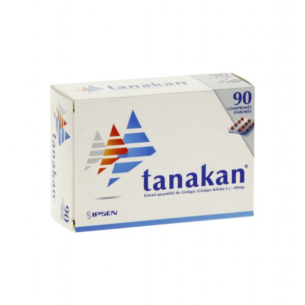 TANAKAN 40 mg comprimé enrobé B/90