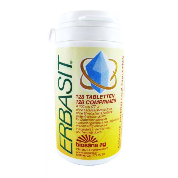 Biosana Erbasit sans lactose sans gluten - 128 comprimés