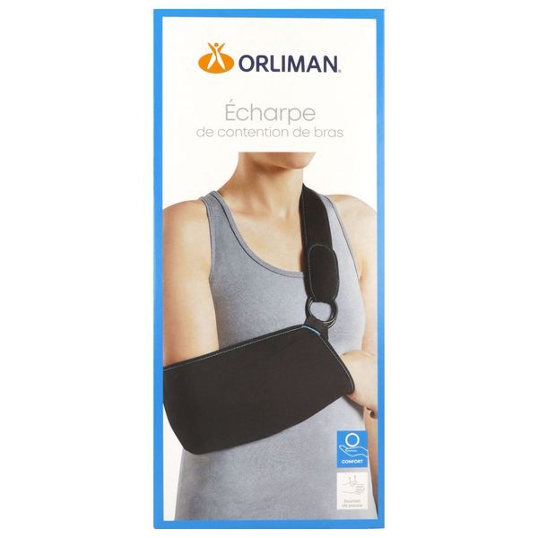 ORLIMAN ECHARPE DE CONTENTION DE BRAS Echarpe d'immobilisation d'épaule, bilatéral, taille 2 (ref. EB0913.BI2), unité