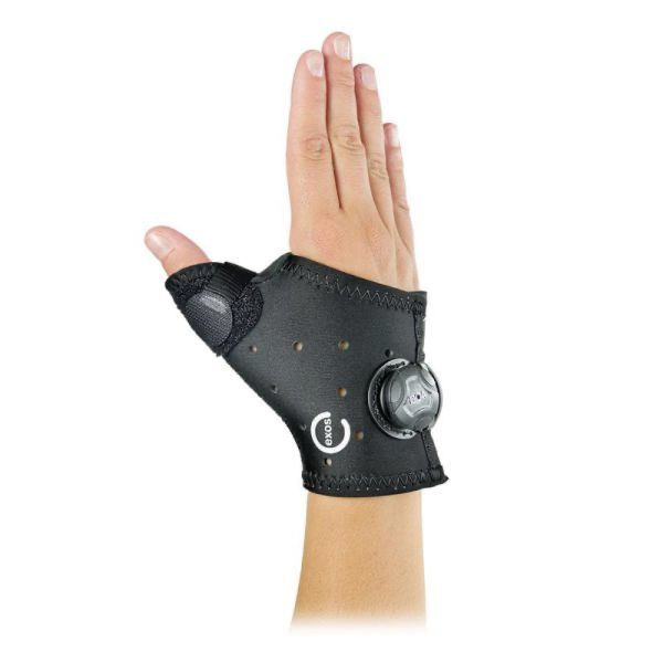 Exos Rhiza Orthese Droite Noir Xs 1