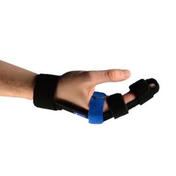 Digi Immo - Attelle D'Immobilisation Poignet/Doigt - Ambidextre <13 Cm Noir T1 1