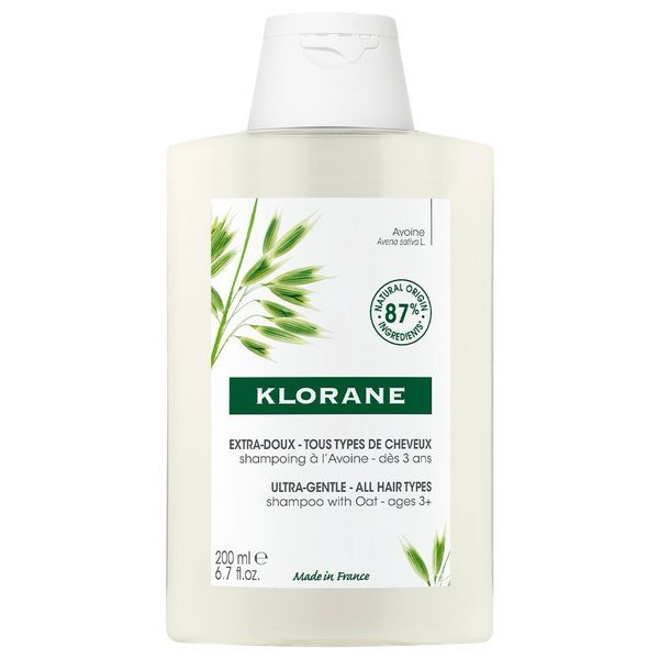 KLORANE AVOINE SHAMPOING EXTRADOUX Shampoing extra-doux à l'avoine bio, fl 200 ml