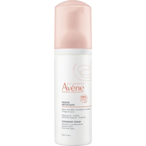 Avene Mousse Nettoyante Liquide Flacon 150 Ml 1