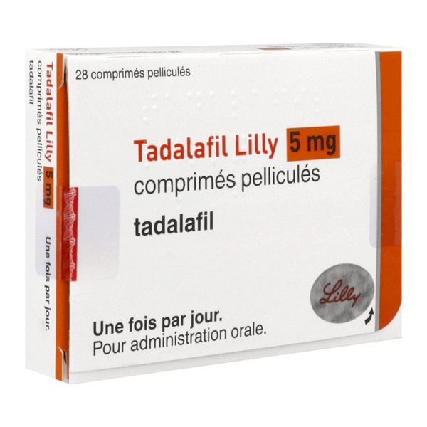 TADALAFIL COMPRIME PELICULE 5 MG BOITE DE 28