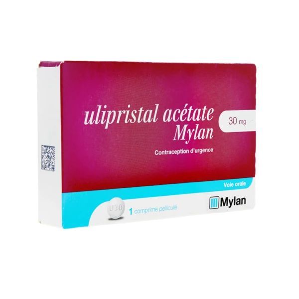Ulipristal Acetate Mylan 30 Mg Comprimes Pellicules