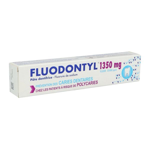 FLUODONTYL Pâte dentifrice 1350 mg, tube 75 ml