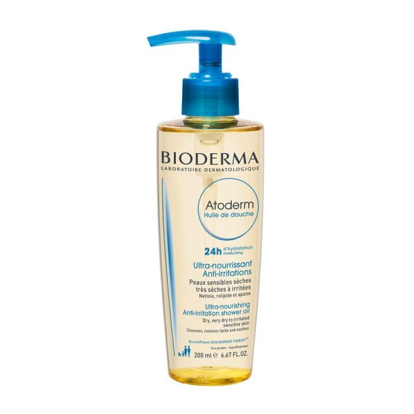 Bioderma atoderm huile de douche 200 ml