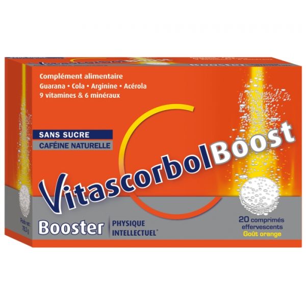 Vitascorbol Boost 20 Comprimes