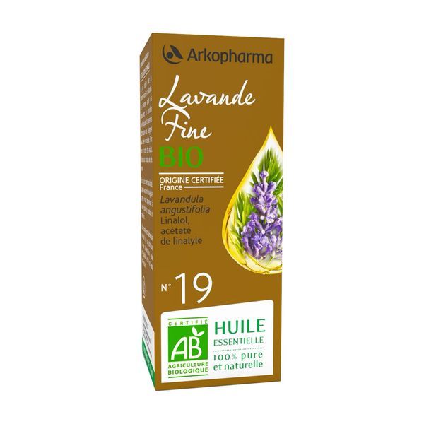 Arkoessentiel Huile Essentielle Lavande Fine Bio Premium Flacon 10 Ml 1