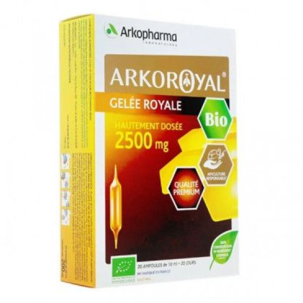 ARKOROYAL GEL ROY 2500MG 20AMP