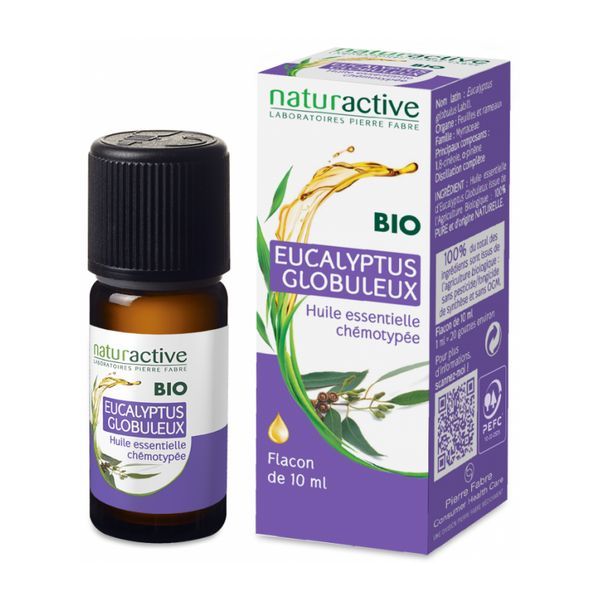 Naturactive Huile Essentielle Eucalyptus Globuleux Bio Flacon 10 Ml 1