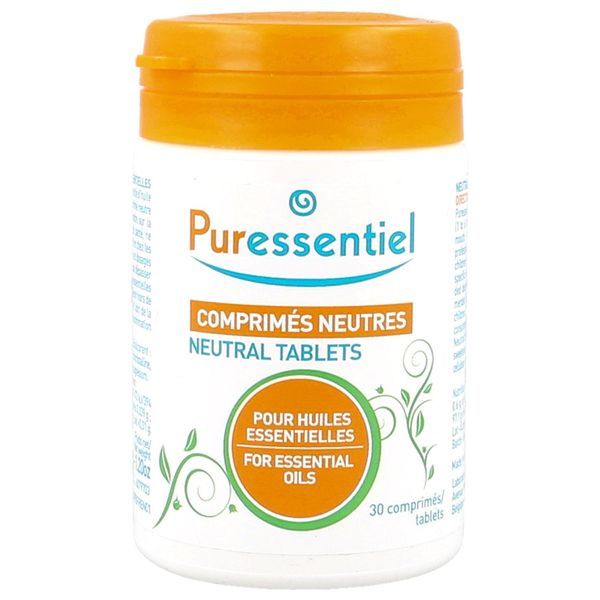 Puressentiel Huile Essentielle Comprimés Neutres pour Huiles Essentielles 30 Comprimés