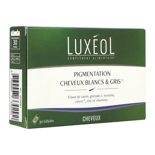 Luxeol Pigmentation Cheveux Blanc&Gris Gelule Boite 30